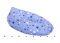 Kifli alakú szoptatós párna BABAKIRÁLY Csillagos kék