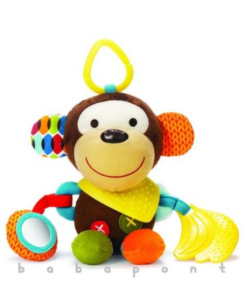 Készségfejlesztő babajáték SKIP HOP Bandana Buddies Majom 306201
