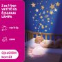 Zenélő csillagok projektor és éjszakai lámpa CHICCO  FIRST DREAMS Pink 0024271